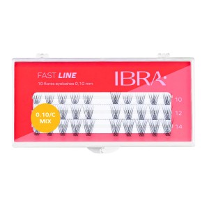 Kępki rzęs Fast Line MIX IBRA Makeup