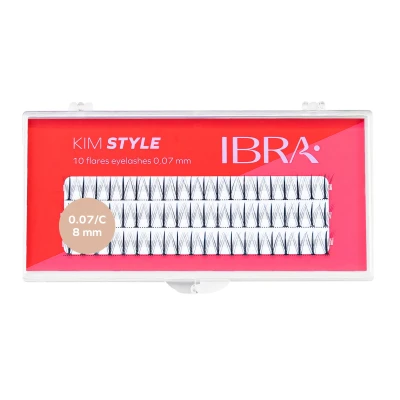 Kępki rzęs Kim Style 8mm IBRA Makeup