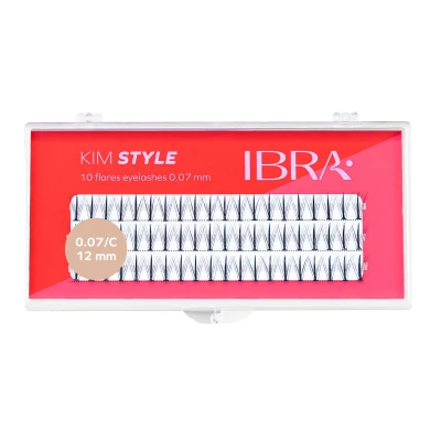 Kępki rzęs Kim Style 12mm IBRA Makeup