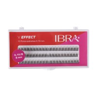 Kępki rzęs V effect B 8mm IBRA Makeup