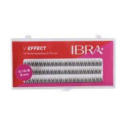 Kępki rzęs V effect B 8mm IBRA Makeup