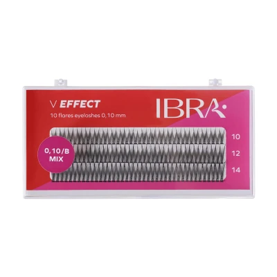 Kępki rzęs V effect B MIX IBRA Makeup