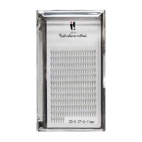 Rzęsy fast volume method 3D 0,07 C 11MM IBRA Makeup