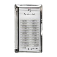 Rzęsy fast volume method 3D 0,07 C 12MM IBRA Makeup