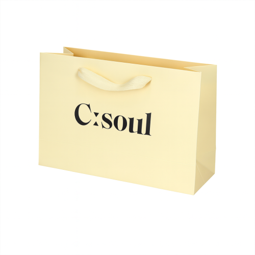Torba prezentowa żółta papierowa C:Soul