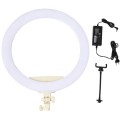Profesjonalna lampa LED ring 18 cali biała IBRA