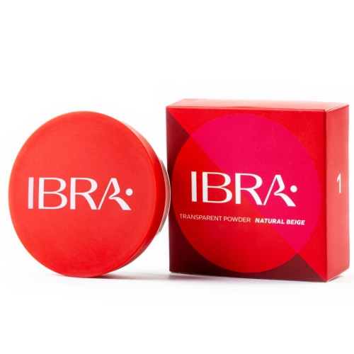 Sypki puder transparentny IBRA Makeup nr 1