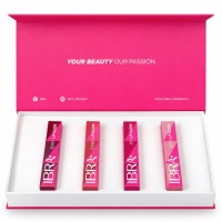 Zestaw odżywczych błyszczyków do ust Lip Gloss Ibra Makeup 4x 10ml