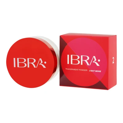Sypki puder transparentny IBRA Makeup nr 2