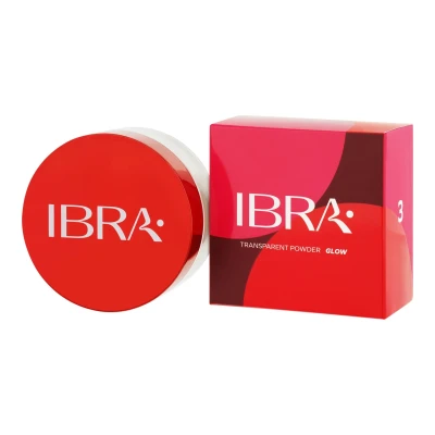 Rozświetlający puder transparentny IBRA Makeup nr 3