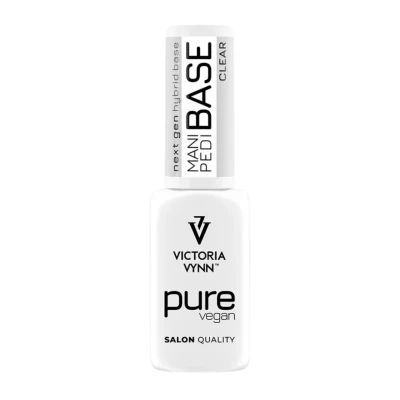 Baza hybrydowa Clear Pure Vegan Mani Pedi Base 8 ml VICTORIA VYNN