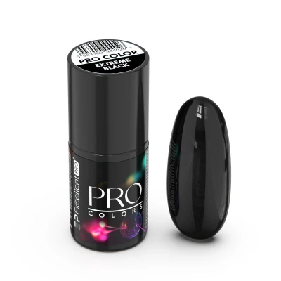 Lakier hybrydowy Colors 070 BLACK 7g Excellent PRO