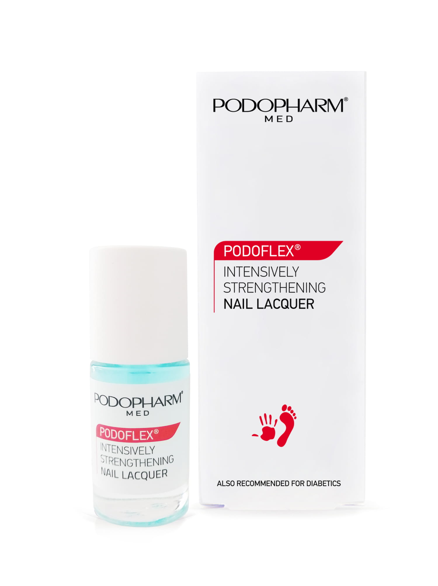 Intensywnie wzmacniający lakier do paznokci PODOFLEX® 9ml Podopharm