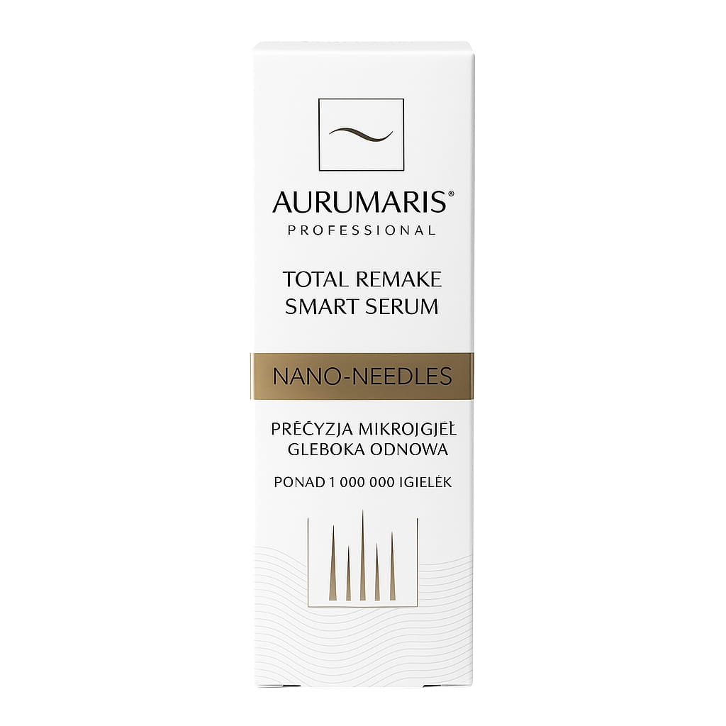 Intensywnie regenerujące serum z mikroigłami Total Remake Smart Serum Nano-Needles 30ml Aurumaris Professional